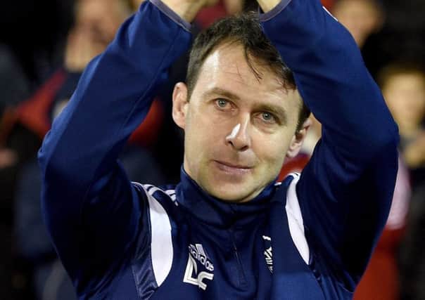 Dougie Freedman is now looking to the long-term as Forest boss. Picture: Getty