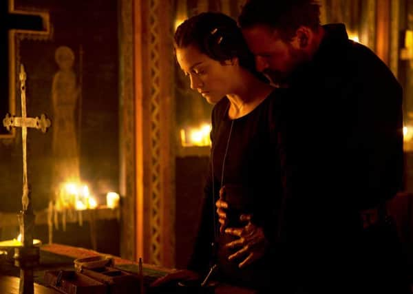 Michael Fassbender and Marion Cottilard in Justin Kurzel's Macbeth. Picture: Contributed