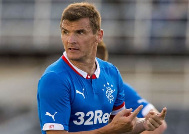 Rangers captain admits the players have put pressure on themselves. Picture: SNS