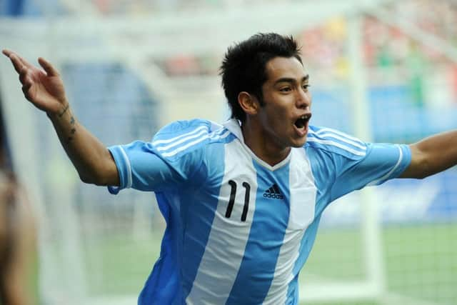 Argentinian Sergio Araujo. Picture: AFP