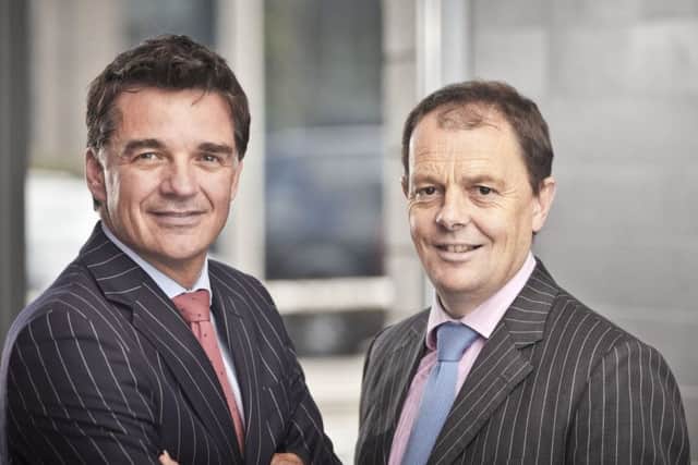 Thorntons bosses Craig Nicol and Scott Milne have seen the firm become a major player in the east of Scotland. Picture: Contributed