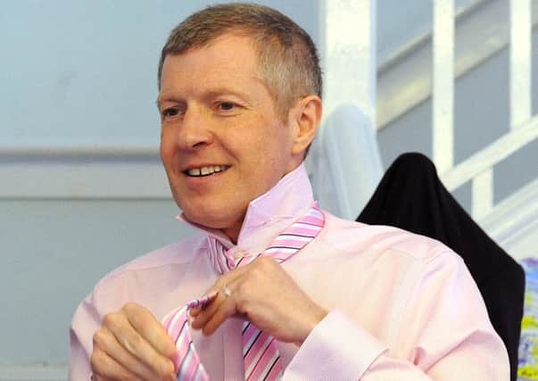 Willie Rennie, the genial hillrunner, says slow and steady is best. Picture: Lisa Ferguson