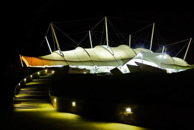 Dynamic Earth, at the foot of Arthurs Seat, is a conference venue as well as a popular visitor attraction. Picture: Jane Barlow