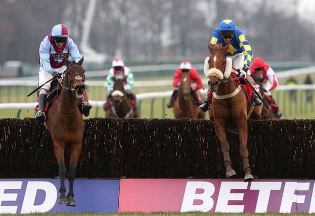 Lie Forrit (left), pictured winning at Haydock, has recaptured his best form this season. Picture: Getty