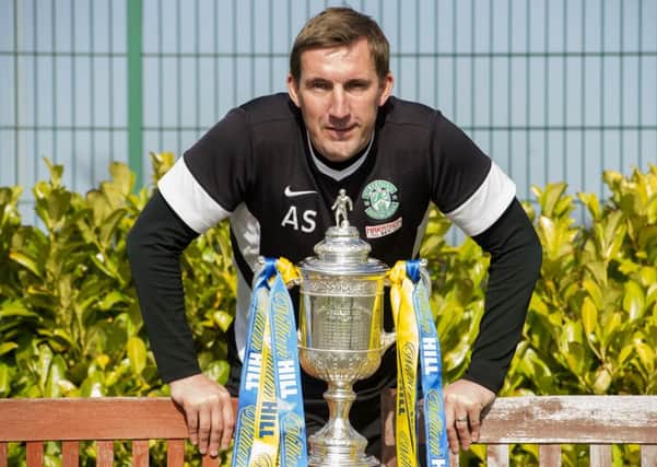 Hibernian manager Alan Stubbs hopes his side can ger the better of Falkirk in the Scottish Cup semi-final. Picture: SNS
