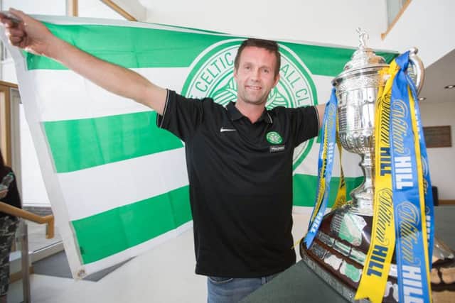 Ronny Deila, whose patient approach has paid off for Celtic this season, with the Scottish Cup ahead of todays semi-final against Inverness. Picture: Steve Welsh