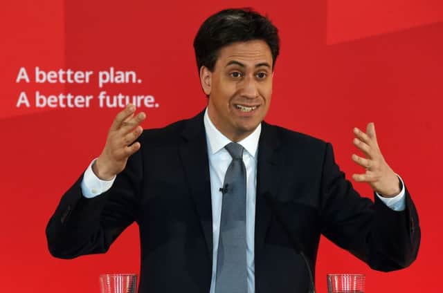 Ed Miliband claimed that Tory tactics threatened UK unity. Picture: AFP/Getty