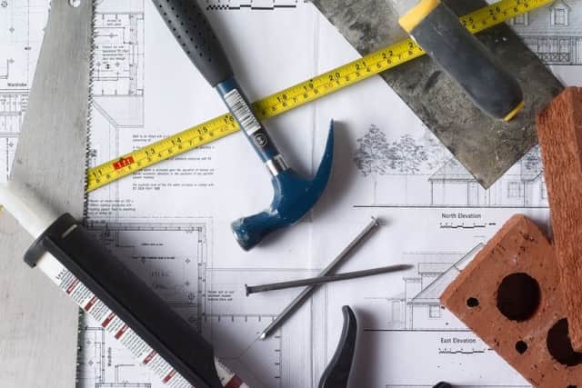 The construction sector rose by 6.1 per cent. Picture: TSPL