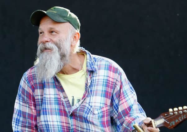 Seasick Steve, aka Steve Wold played up his Tennessee roots. Picture: Getty
