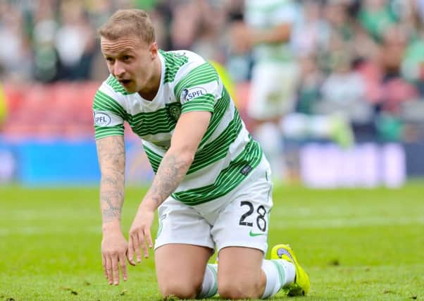 Leigh Griffiths couldn't stop Celtic losing. Picture: SNS