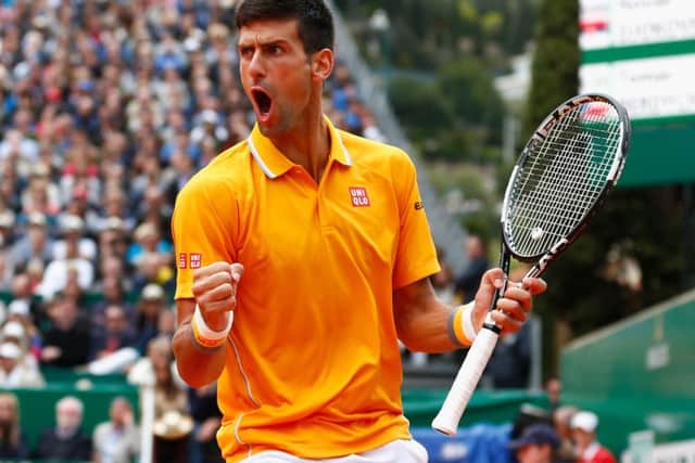 Novak Djokovic yesterday became the first player to win the first three Masters tournaments of the year. Picture: Getty