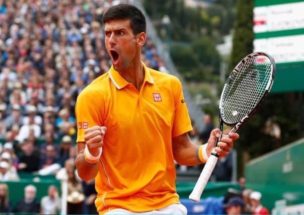 Novak Djokovic yesterday became the first player to win the first three Masters tournaments of the year. Picture: Getty