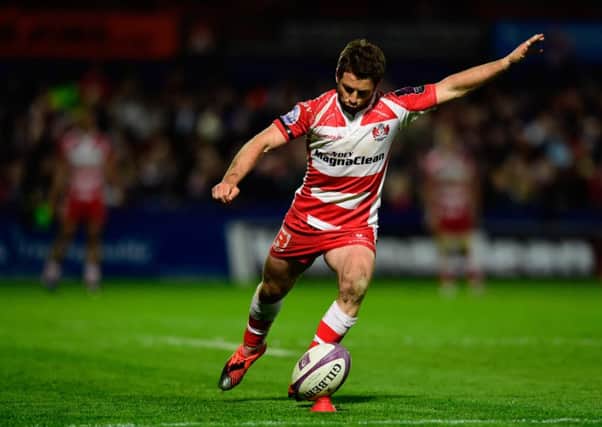 Scotland skipper Greig Laidlaw kicked 12 points in the Cherry and Whites victory. Picture: Getty