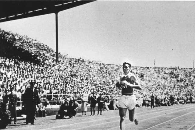 Joe McGhee in 1954 at the Commonwealth Games in Vancouver