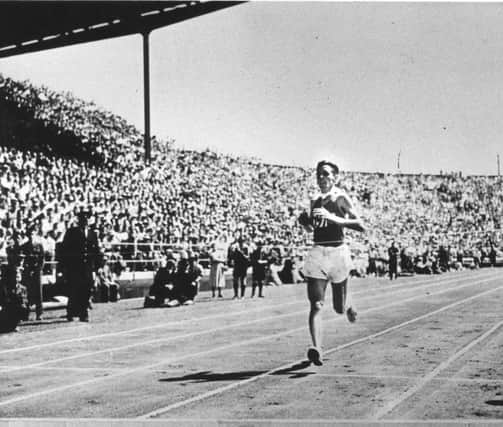 Joe McGhee in 1954 at the Commonwealth Games in Vancouver