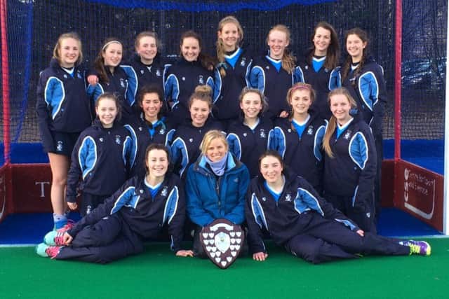 George Heriot's squad: McKenzie Bell, Naomi Parks, Lorna Cruickshank Robin Robeson, Emma Tennant, Mhairi McGregor, Kate Franklin, Julia Caton, Lucie Keenan, Rachel Smith, Emily Powell, Amy Harrison Ella Watt, Erin Stringer, Susie Robertson, Vicky Hydes, Iona Holmes. Picture: Contributed