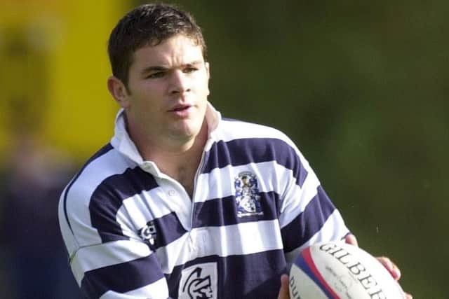 Former Heriots stand-off Gordon Ross returns to Goldenacre tonight as a Barbarian for his old clubs 125th anniversary celebrations. Picture: Contributed