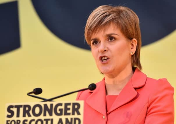 First Minister Nicola Sturgeon unveiled the SNP's manifesto on Monday. Picture: Getty