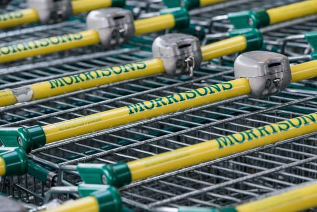 Morrisons' supermarket trolleys. Picture: Ian Georgeson.
