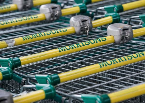 Morrisons' supermarket trolleys. Picture: Ian Georgeson.