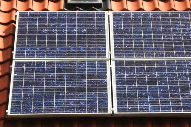 Solar panels. Picture: PA