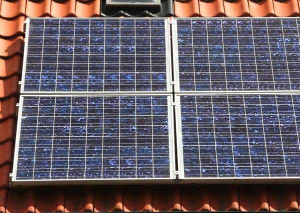 Solar panels. Picture: PA