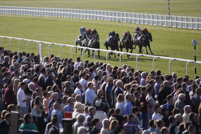 At Windsor, Jordan Vaughn on Midnight Rider, right, won the unibet.co.uk Daily Enhanced Place Terms Handicap Stakes. Picture: Getty
