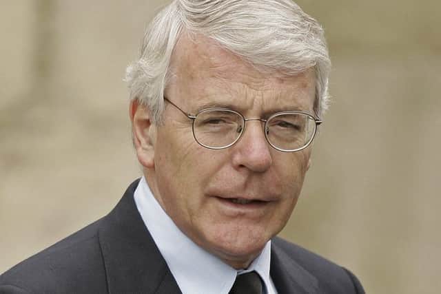 Sir John Major will return to the political scene to air his thought on Labour and the SNP. Picture: Getty