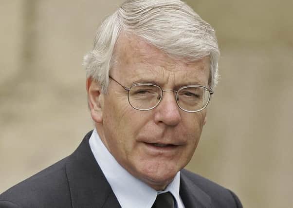 Sir John Major will return to the political scene to air his thought on Labour and the SNP. Picture: Getty