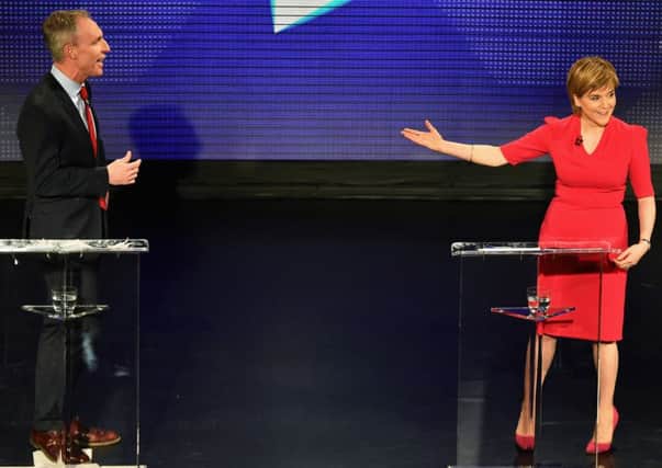Nicola Sturgeon received praise across the UK for her performances in the TV debates. Picture: Getty