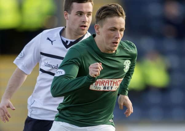 Scott Allan has been shortlisted for POTY award with Hearts rivals Morgaro Gomis, Alim Ozturk and Jamie Walker. Picture: SNS