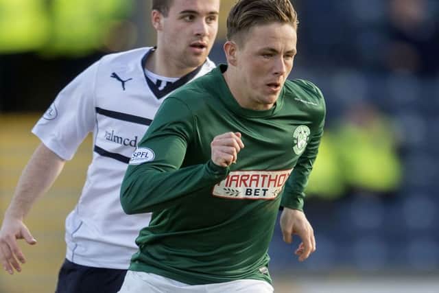 Scott Allan has been shortlisted for POTY award with Hearts rivals Morgaro Gomis, Alim Ozturk and Jamie Walker. Picture: SNS