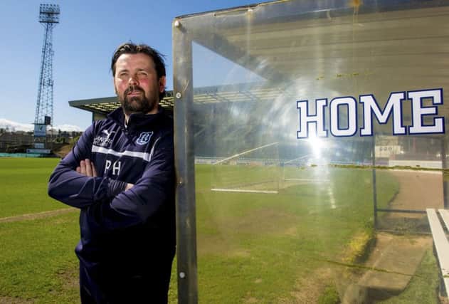 Paul Hartley: Not content with simply finishing in the top six. Picture: SNS