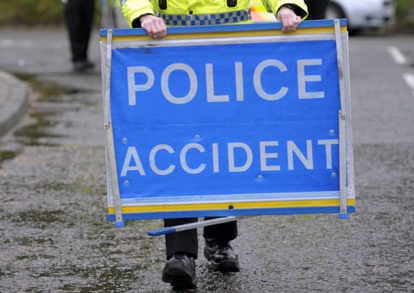 The dog reportedly leaned on the controls making the tractor veer onto the M74. Picture: John Devlin