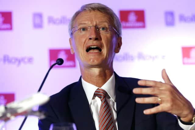 John Rishton to step down as Rolls-Royce chairman in July. Picture: AP