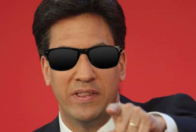 Ed Miliband, revelling in his new-found cool among the 'yoof'