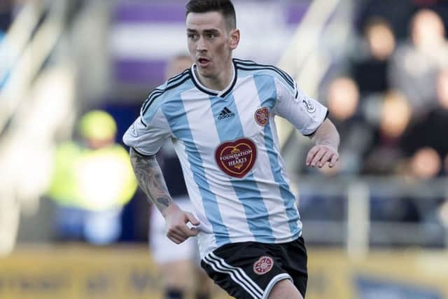 Jamie Walker is one of three Hearts players nominated for Championship player of the year. Picture: SNS