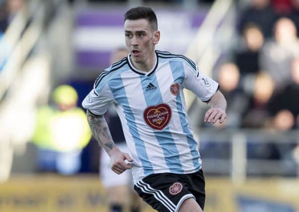 Jamie Walker is one of three Hearts players nominated for Championship player of the year. Picture: SNS