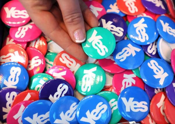 Yes we can, but maybe we wont, not if SNP are happy at Westminster. Picture: Jane Barlow
