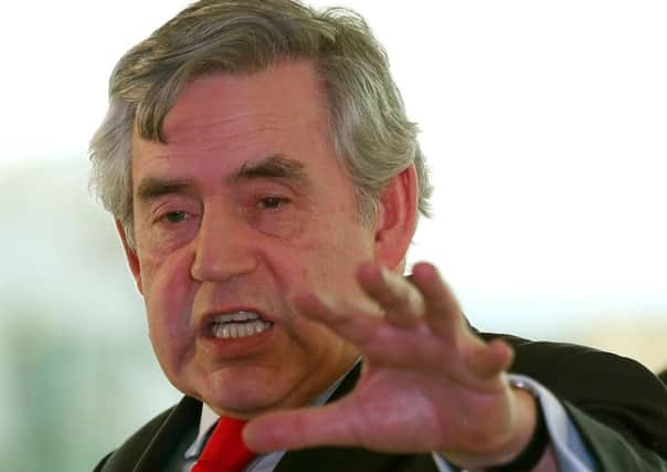 Gordon Brown said that Labour is ready to reach out and reclaim its "historic role as Scotland's party of fairness and social justice". Picture: PA