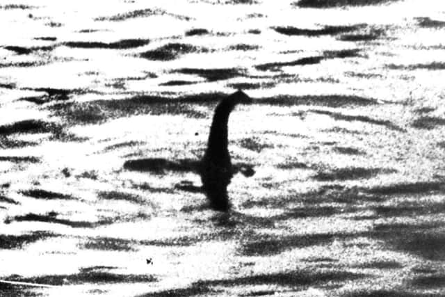 One of the earliest pictures of the Loch Ness Monster. Picture: Contributed