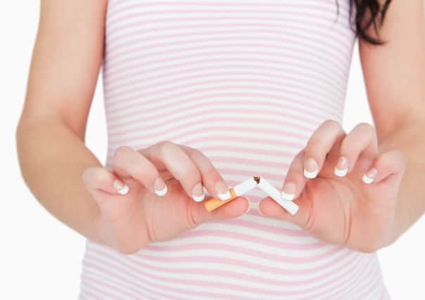 The risks of dying from cardiovascular disease drop for people who quit smoking. Picture: Getty