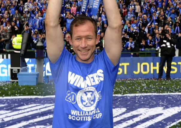 Wright and St Johnstone have played in Europe the past two seasons. Picture: John Devlin