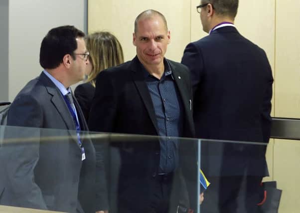 Greek Finance Minister Yanis Varoufakis is under fire from eurozone over delaying tactics. Picture: AP