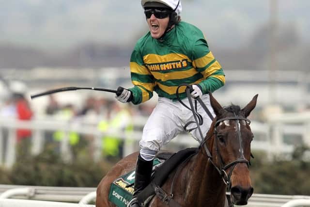 Tony McCoy takes to the saddle for the last time today at Sandown. Picture: AFP/Getty