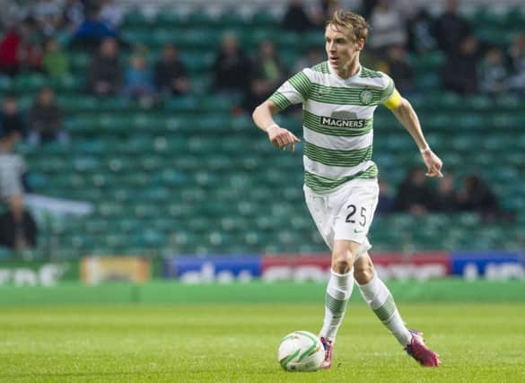 Stefan Johansen has made himself a key part of the Celtic midfield, guided by long-time gaffer Ronny Deila. Picture: Craig Foy/SNS