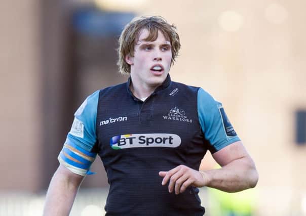 Jonny Gray will captain Glasgow against Connacht today. Picture: SNS