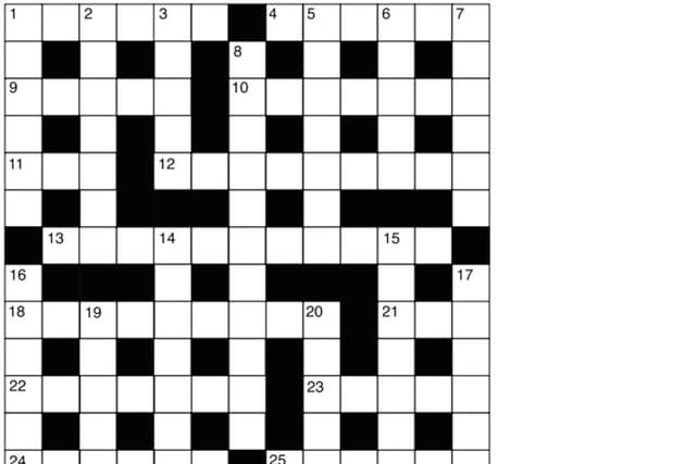 Compact crossword The Scotsman 25/04/15 Compact crossword The Scotsman 25/04/15