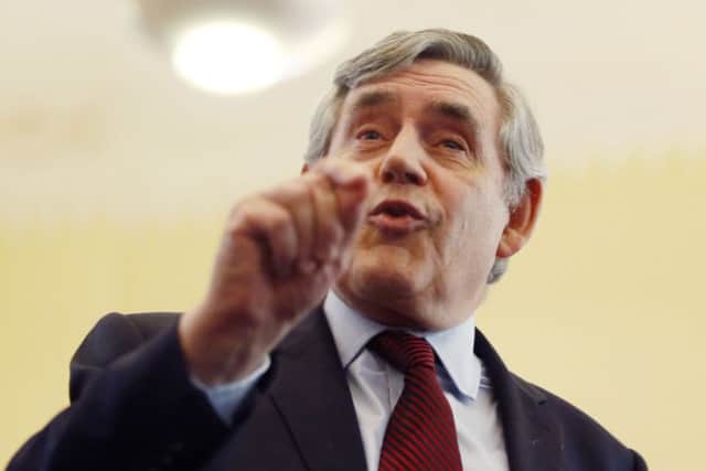 Gordon Brown: SNP "all evasion". Picture: PA