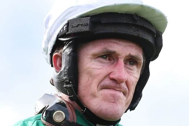A tearful AP McCoy yesterday. Picture: PA